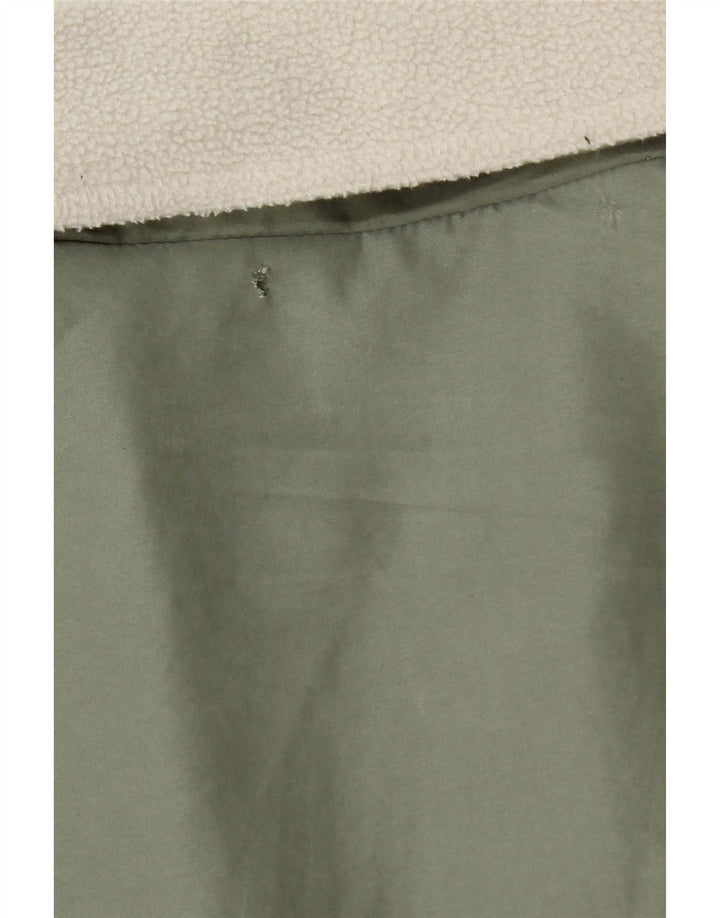 Marks & Spencer jachetă parka supradimensionată pentru femei UK 14 mare verde