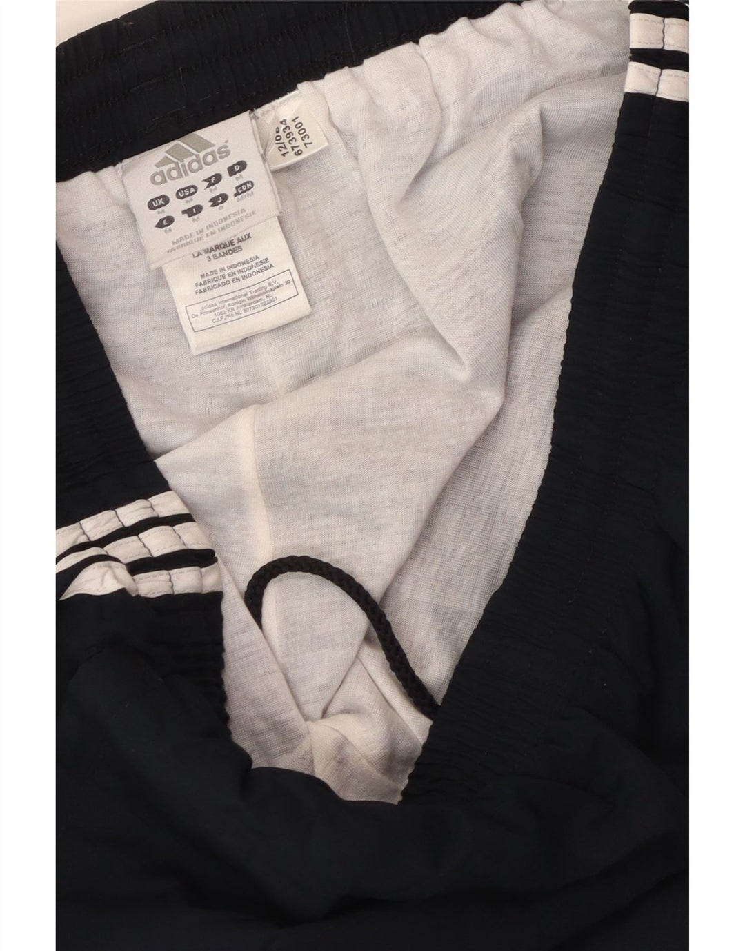 Pantaloni de trening ADIDAS pentru bărbați, poliester mediu negru