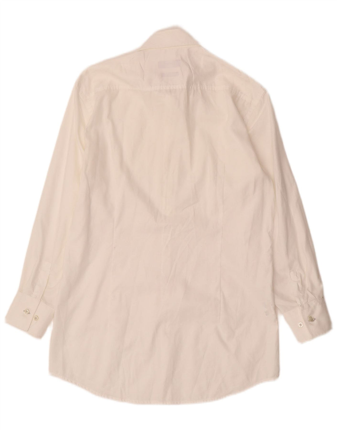 Cămașă pentru bărbați HUGO BOSS Slim Fit Mărimea 38 15 Bumbac alb mediu