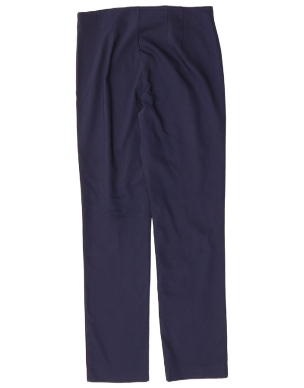 Pantaloni casual drepti pentru femei CHAPS US 10 Large W32 L31 Bleumarin