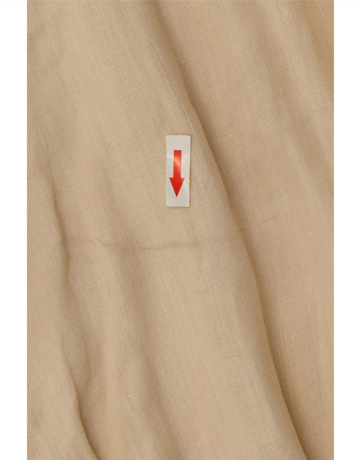 Cămașă cu mânecă scurtă pentru bărbați Emanuel Ungaro, mare, bej, color block