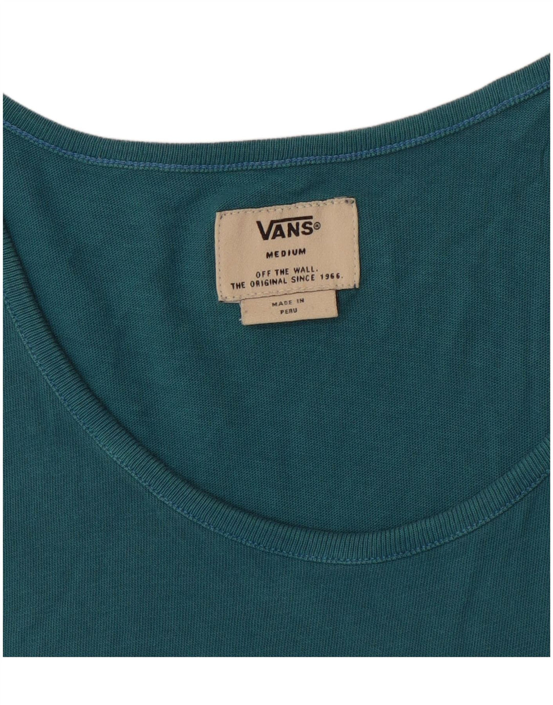 VANS Vest Top pentru bărbați Medium Green Colorblock