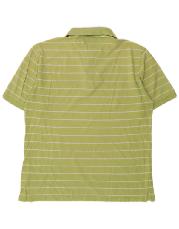 Tricou polo Tommy Hilfiger pentru bărbați, bumbac cu dungi verzi mari