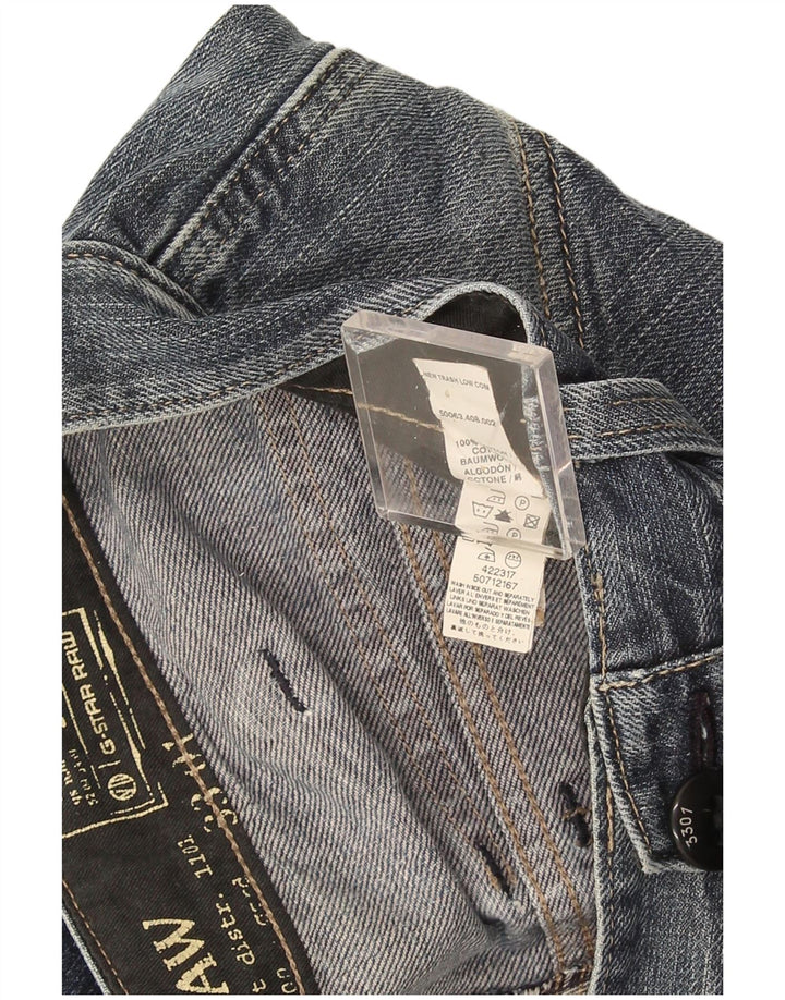 Blugi G-Star 3301 Bootcut pentru bărbați W36 L34 Bumbac albastru