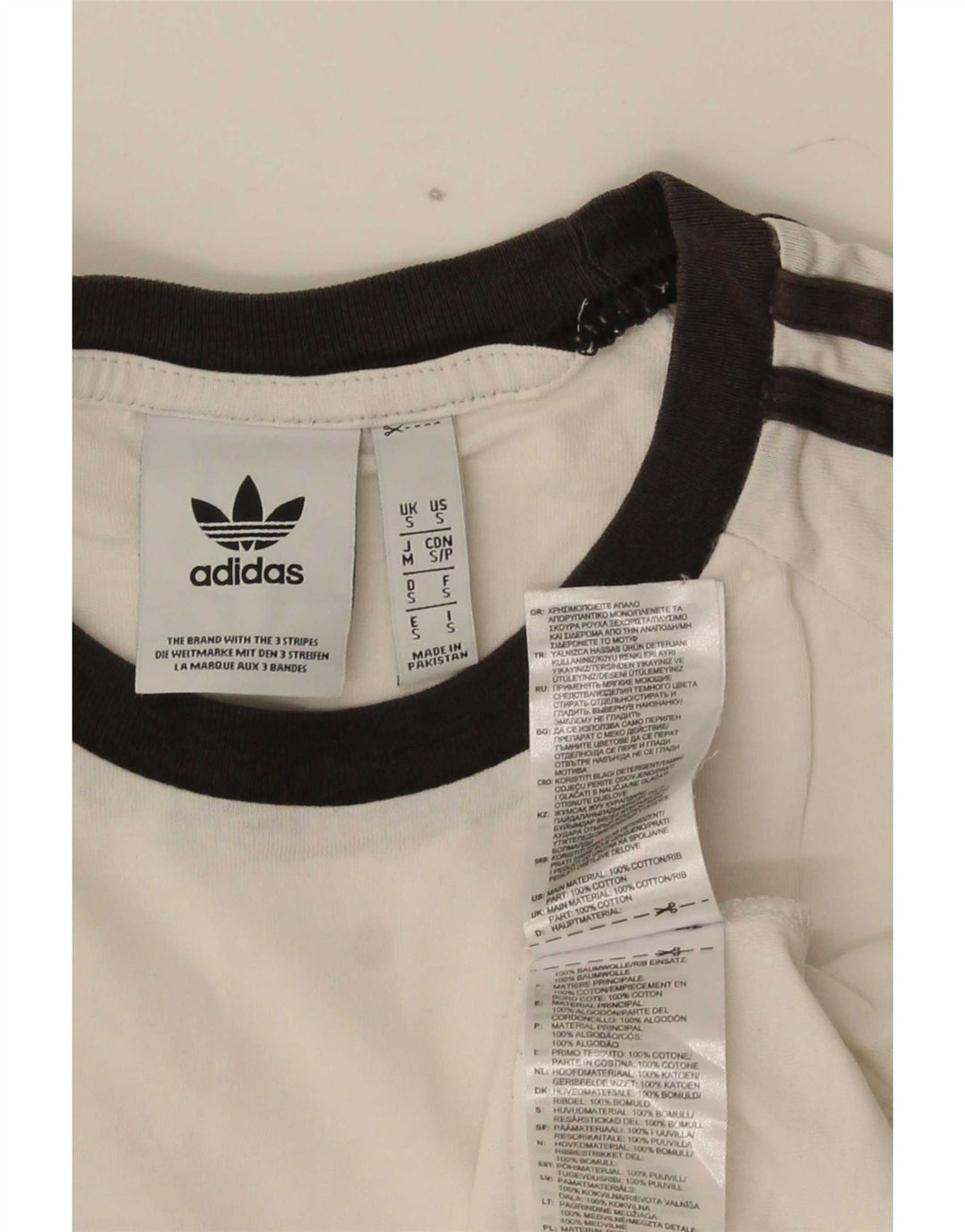 Tricou pentru bărbați Adidas Top mic, alb, bumbac