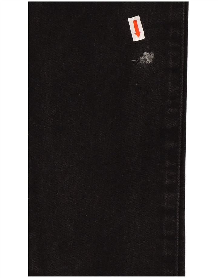 Blugi skinny conici pentru bărbați LEVI'S W32 L32 bumbac negru