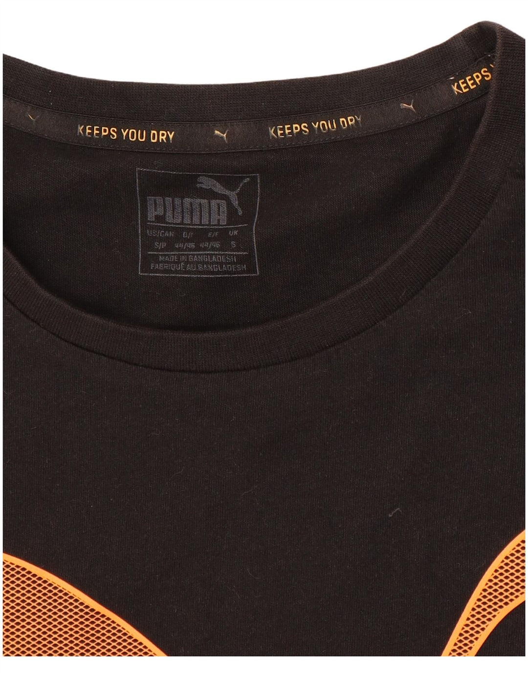 Tricou grafic PUMA pentru bărbați Top mic negru