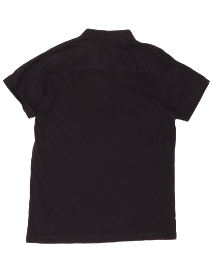Tricou polo pentru bărbați French Connection, bumbac mare, albastru bleumarin