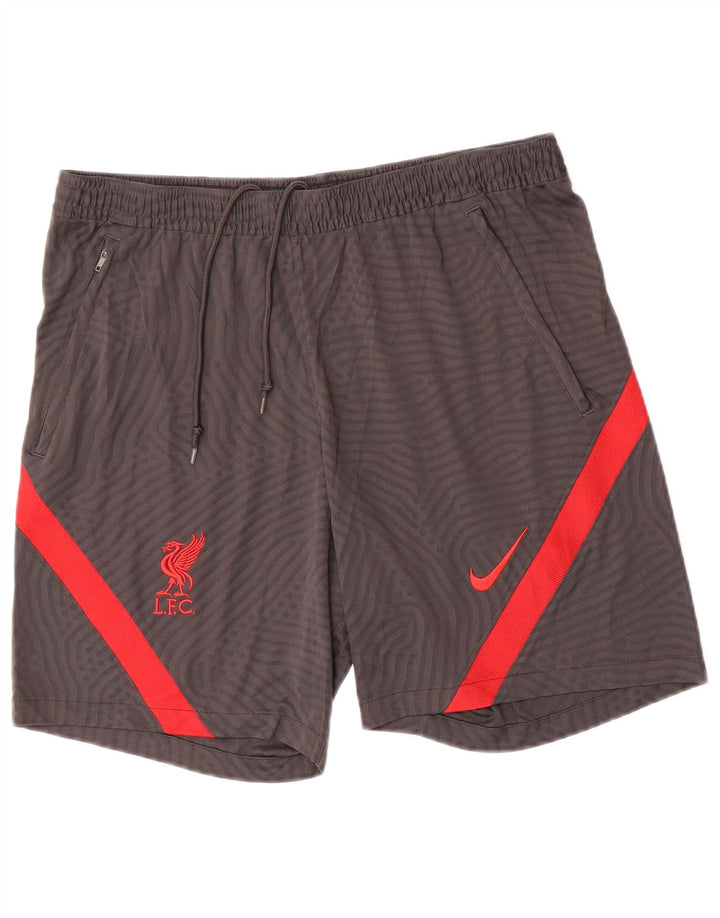 Pantaloni scurți sport NIKE Liverpool pentru bărbați, mari, negru, poliester