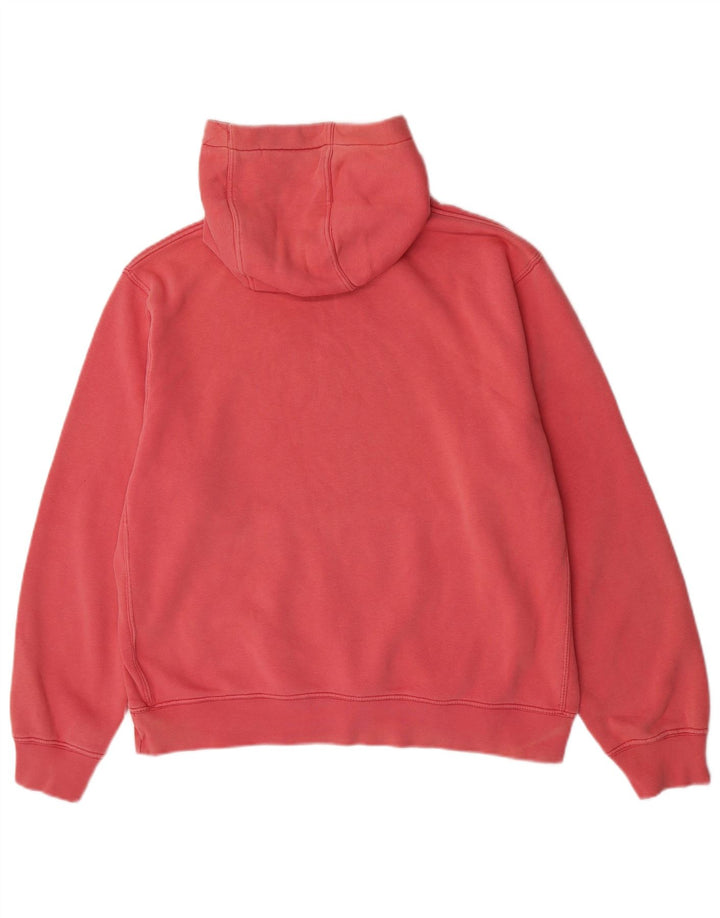 Pulover supradimensionat pentru femei Nike UK 14, bumbac roz mediu
