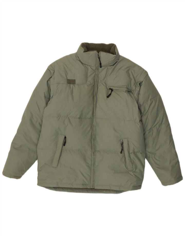 Jachetă căptușită pentru bărbați FILA UK 40 Poliamidă verde mare