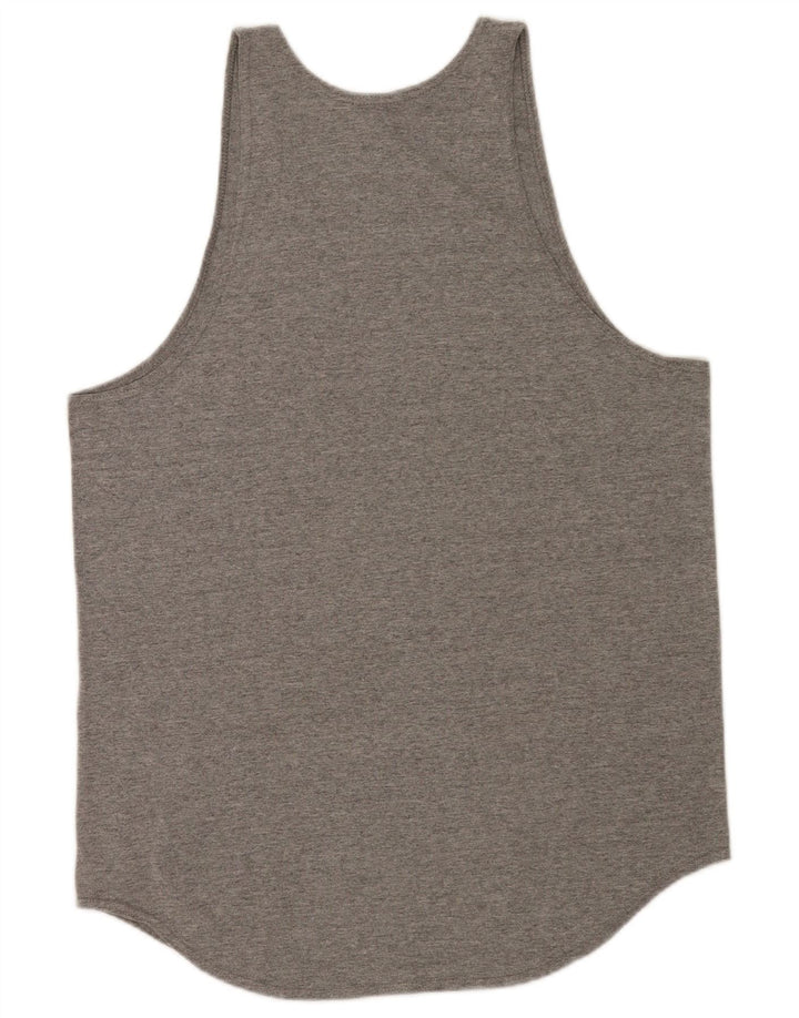 Vestă grafică pentru bărbați Russell Athletic Top XL poliester gri