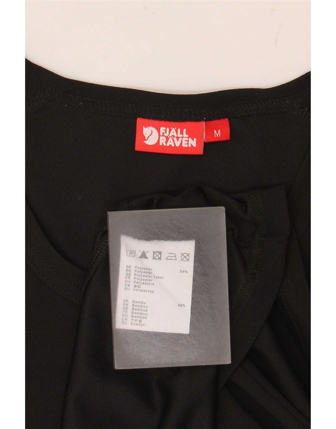 Tricou pentru femei Fjall Raven Top UK 14 Poliester mediu negru