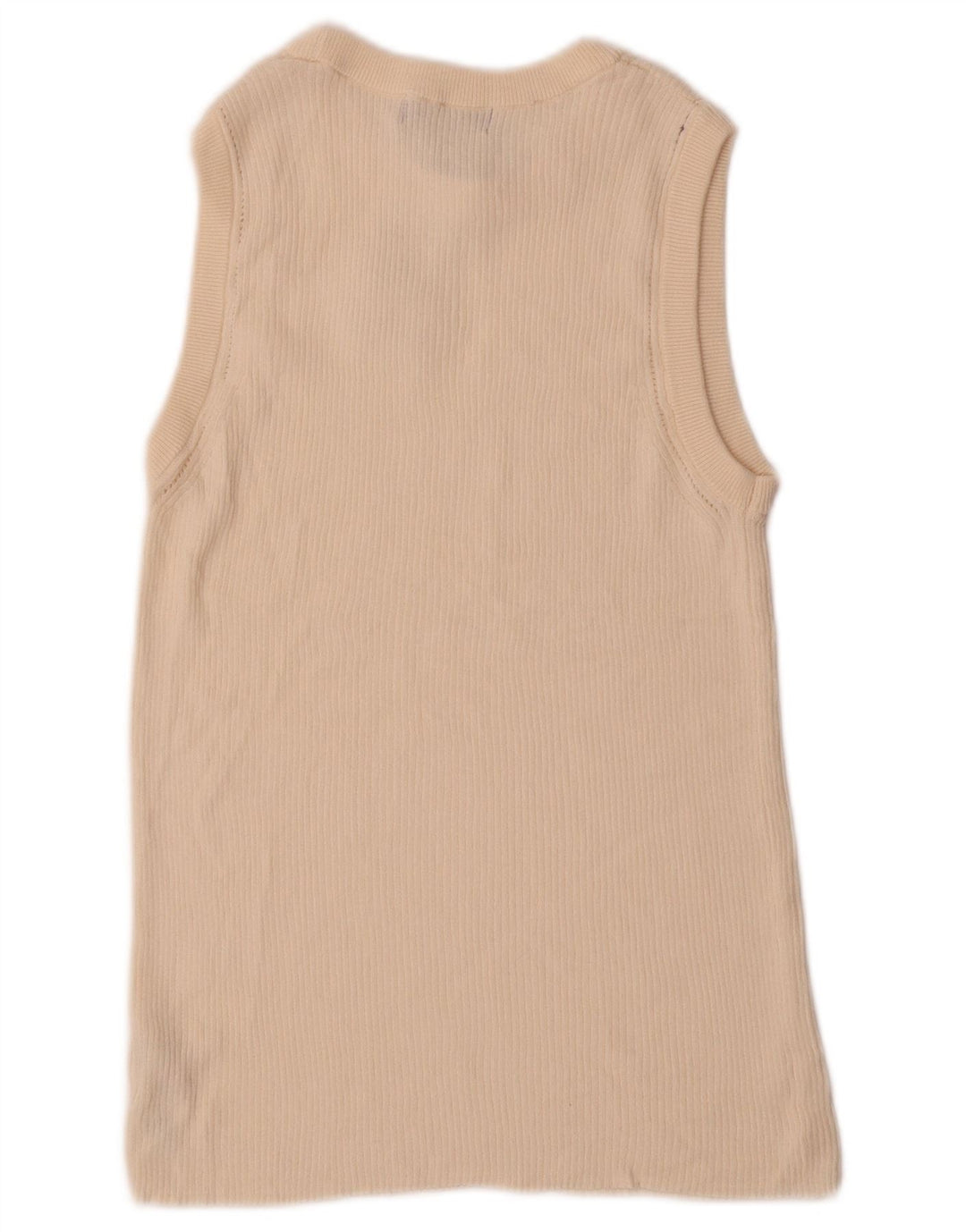 Vestă Marks & Spencer pentru femei, UK 14, bumbac alb mediu