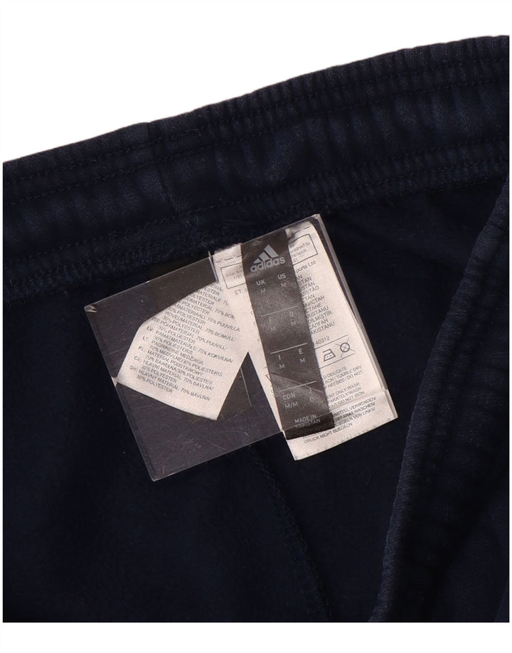 Pantaloni de trening pentru bărbați Adidas Pantaloni de jogging, mediu, bleumarin, bumbac