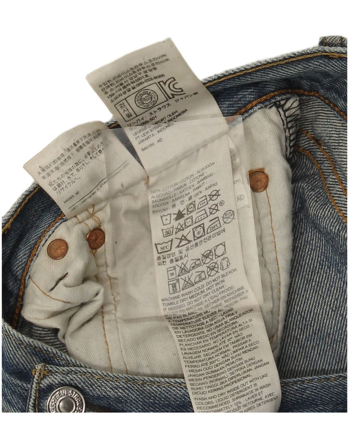 Blugi drepti pentru bărbați Levi's 501 W36 L29 Bumbac albastru
