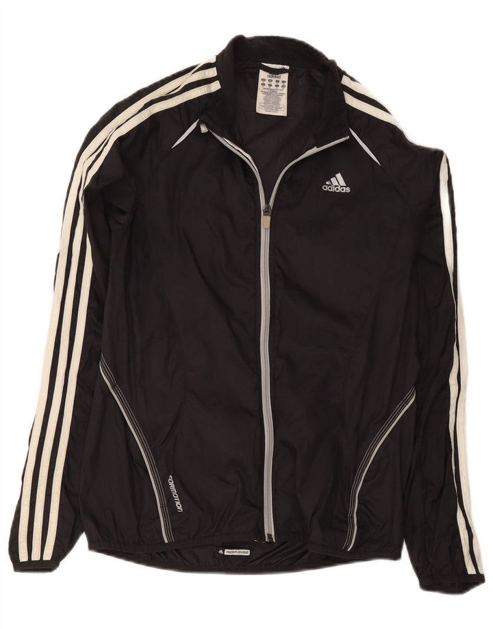 Jachetă de trening Adidas pentru femei UK 10 Small Black Nylon