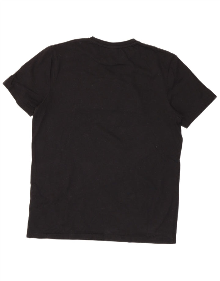 Tricou grafic pentru bărbați Ellesse Top mare din bumbac negru