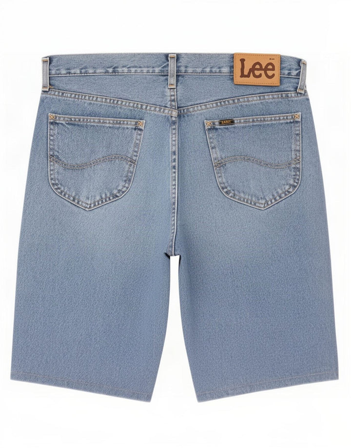 Pantaloni scurți din blugi Brooklyn pentru bărbați Lee, mari W36, bumbac albastru