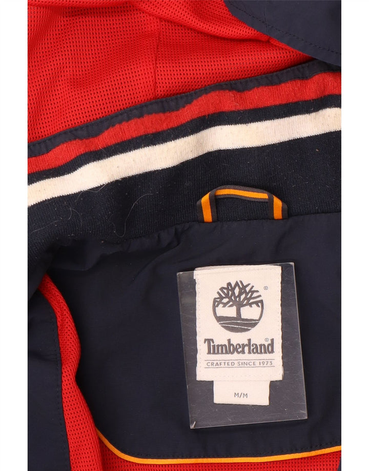 Jachetă bomber cu glugă pentru bărbați Timberland UK 38 Medium Bleumarin