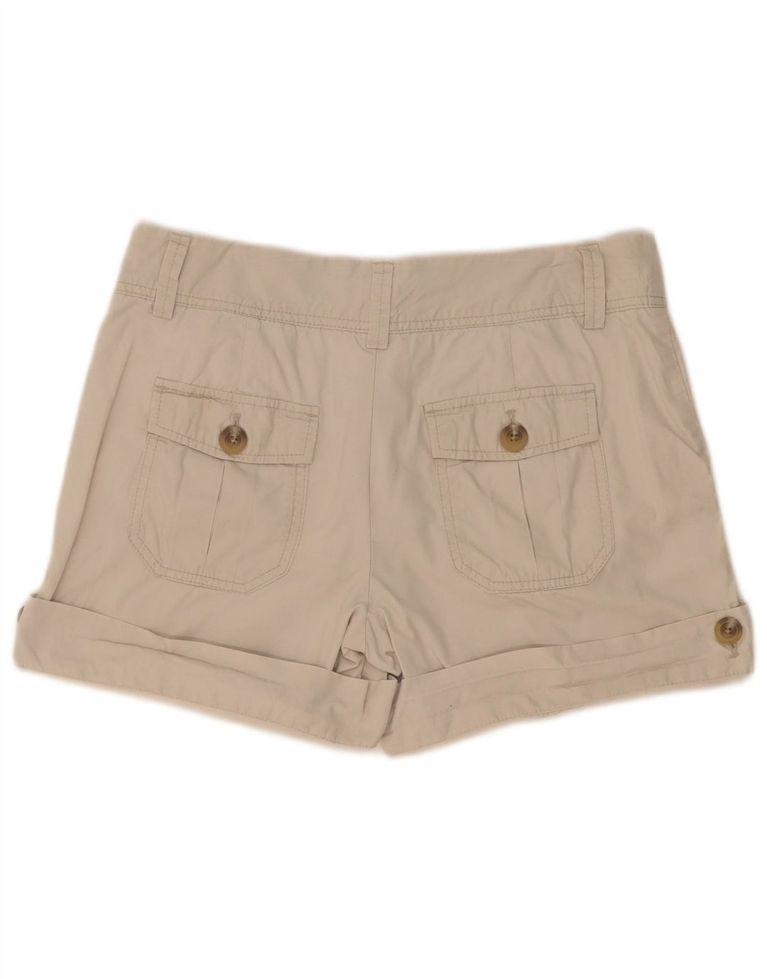 Pantaloni scurti cargo pentru femei Gap US 4 Small W32 Beige Bumbac