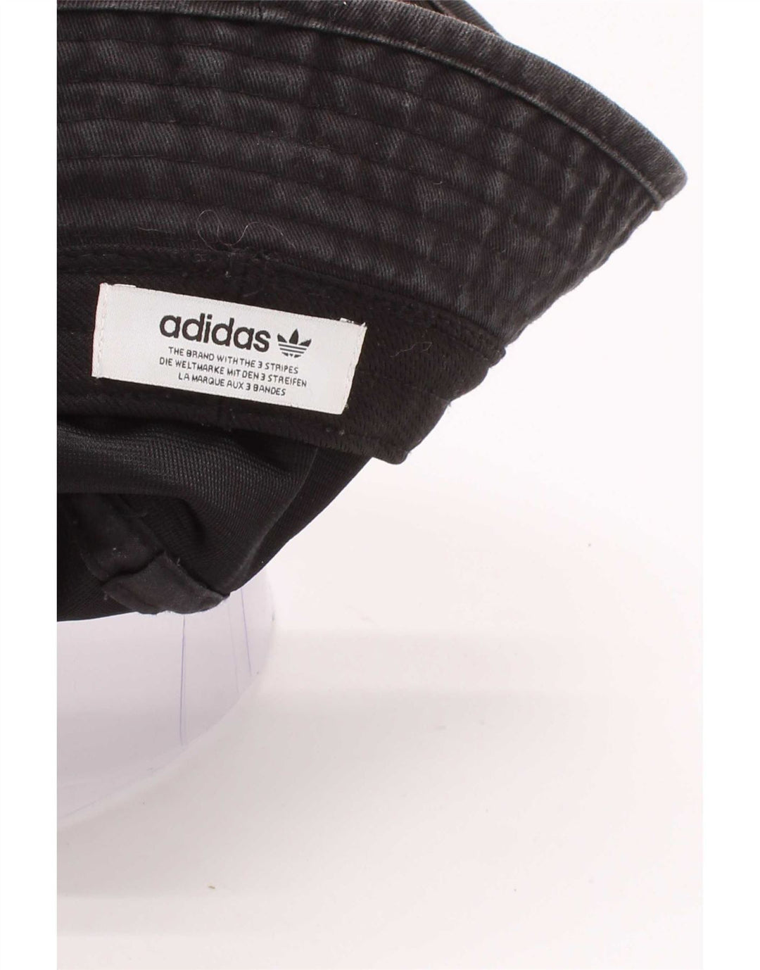 Pălărie de găleată cu grafică Adidas pentru bărbați, mărime, negru