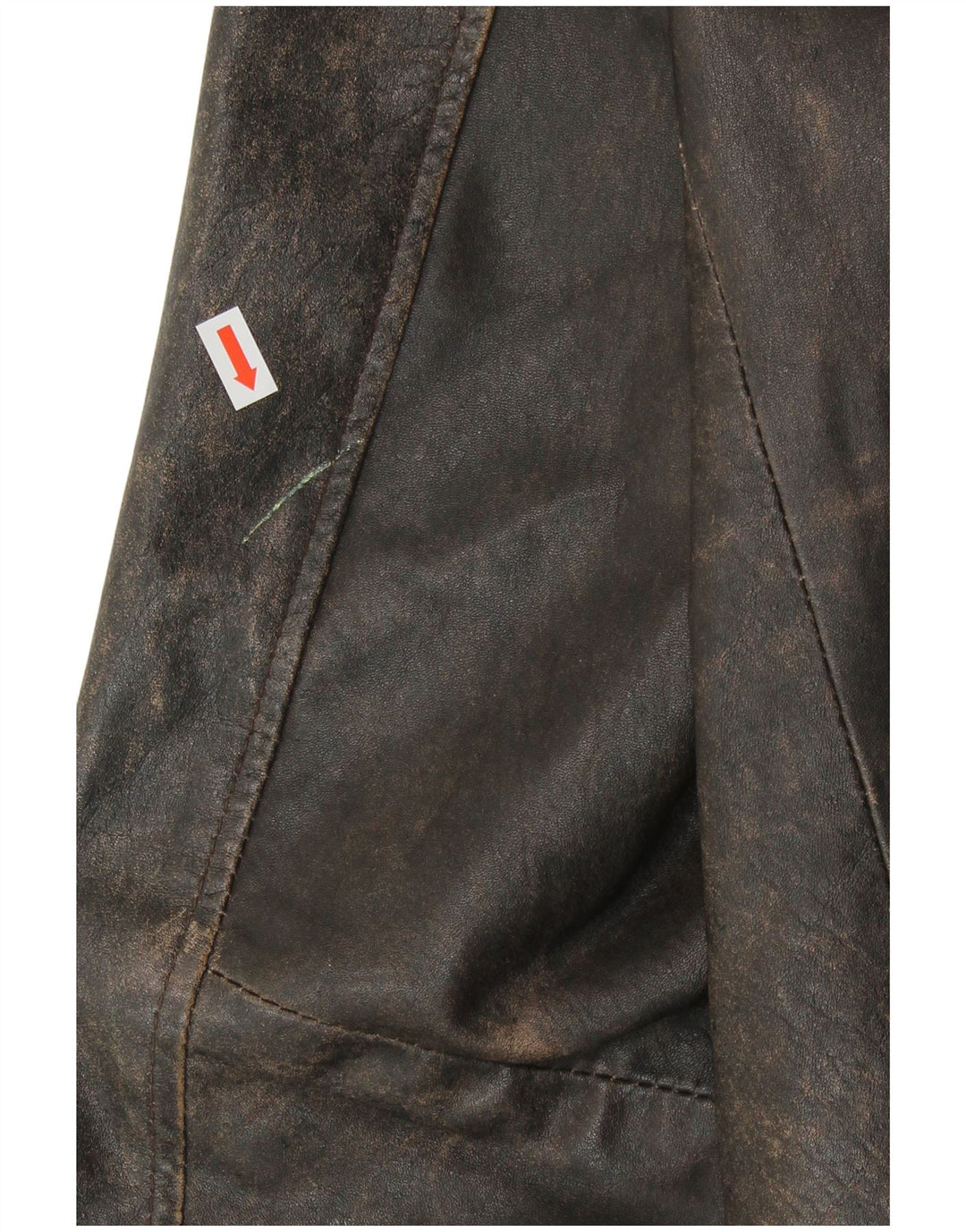 Jachetă de piele pentru bărbați Mays & Rose IT 50, piele maro mare