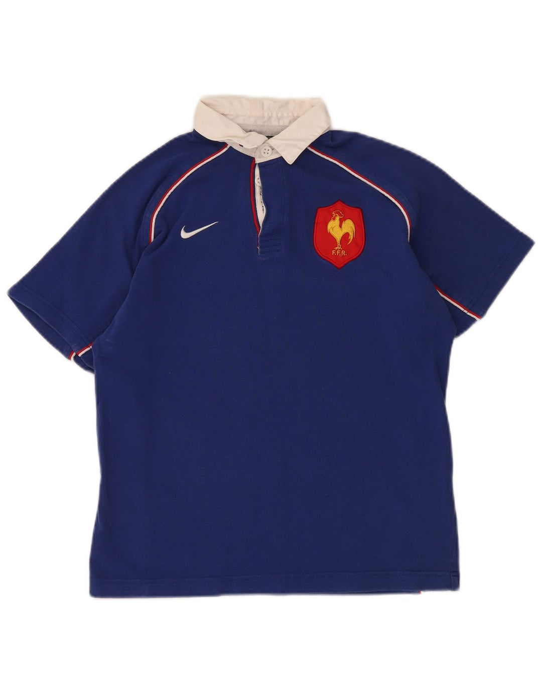 Tricou polo NIKE Rugby pentru băieți 12-13 ani mare albastru