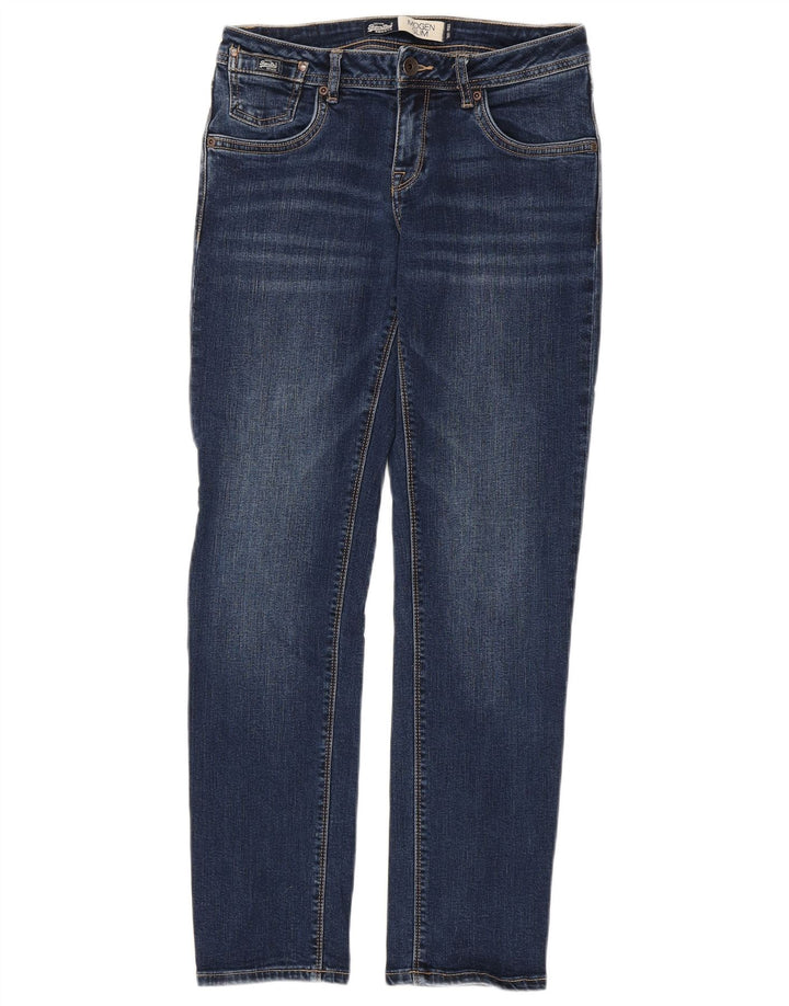 Blugi Superdry Imogen Slim pentru femei W28 L30 bumbac albastru