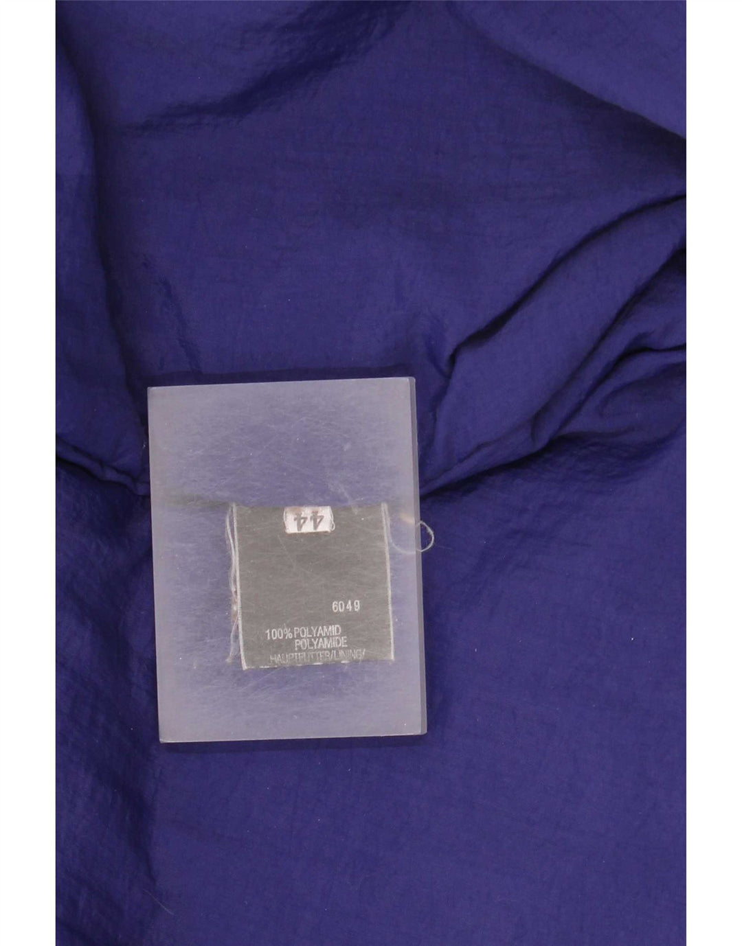 Jachetă vintage pentru femei cu glugă supradimensionată EU 44 XL poliamidă bej