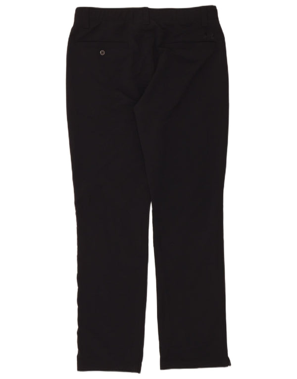 Pantaloni chino drepti pentru bărbați Under Armour W34 L32 Nylon negru