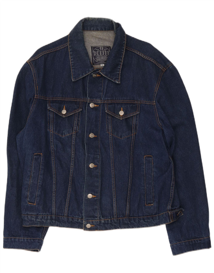 Jachetă de blugi pentru bărbați Dueffe UK 42 XL bumbac bleumarin