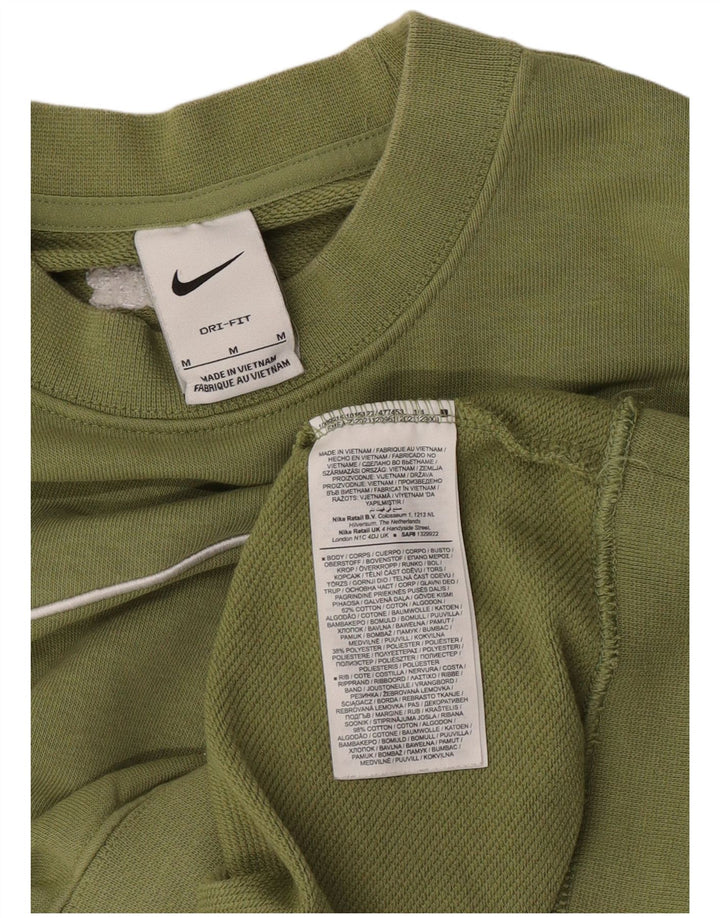 Pulover pentru femei Nike Dri Fit Graphic Oversized Hanorac UK 14 Medium Green