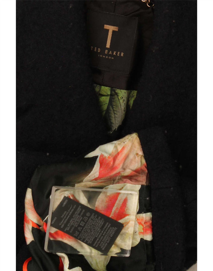 Jachetă Bolero Ted Baker pentru femei UK 8, lână neagră mică