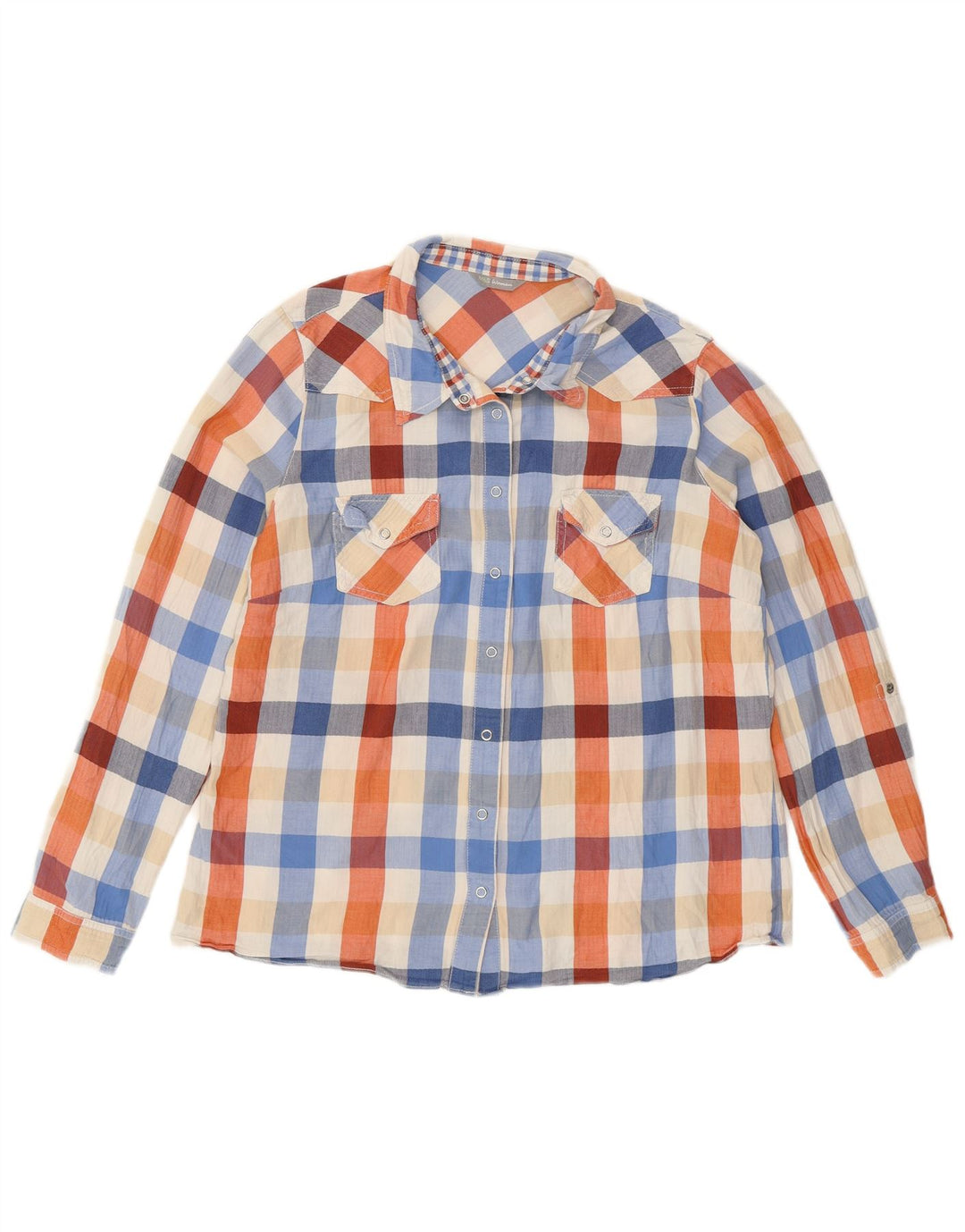 Cămașă de flanel pentru femei Marks & Spencer UK 12 Medium, multicoloră