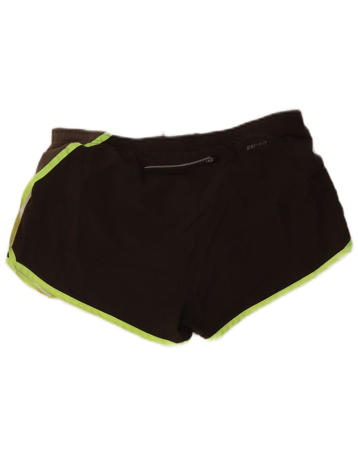 Pantaloni scurți sport Nike Dri Fit pentru bărbați, maro mediu, poliester color bloc