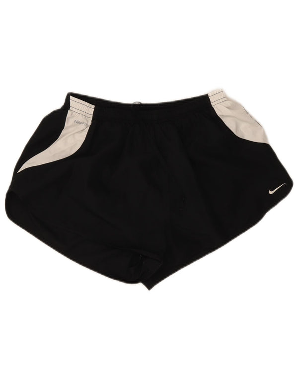 Pantaloni scurți sport Nike pentru bărbați, mari, negru, poliester color bloc