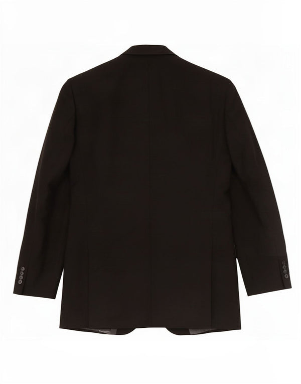 Jachetă pentru bărbați Marks & Spencer, lungă cu 3 nasturi, UK 40 Medium Black