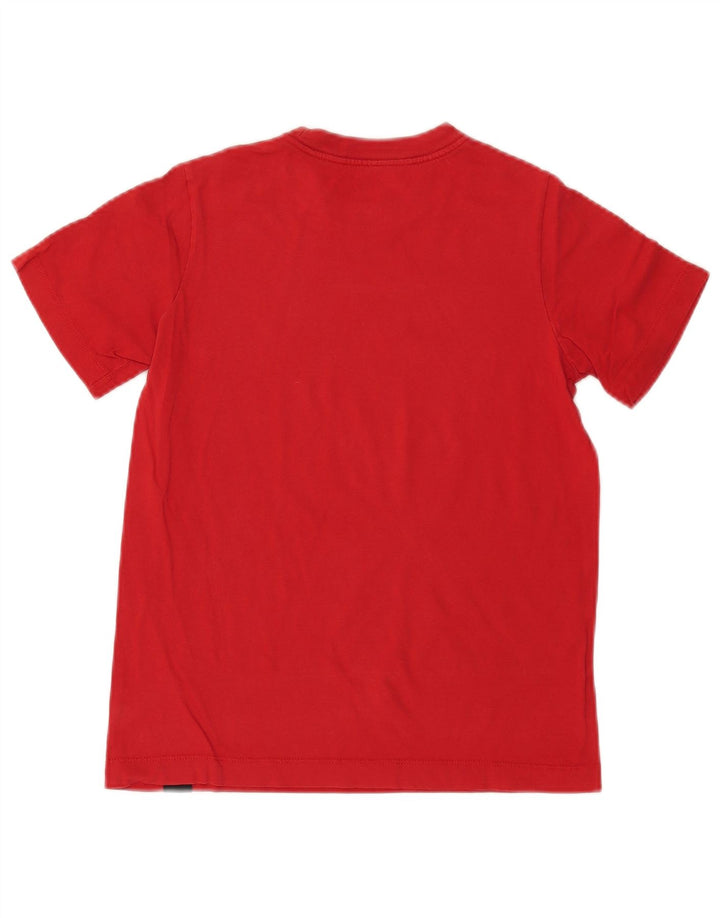 Tricou grafic Nike pentru băieți Athletic Cut Top 10-11 ani, roșu mediu