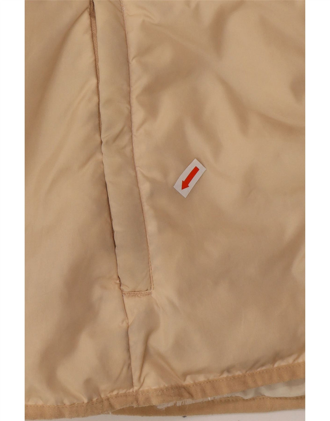 Gilet căptușit pentru femei LOTTO UK 8 Small Beige Nylon