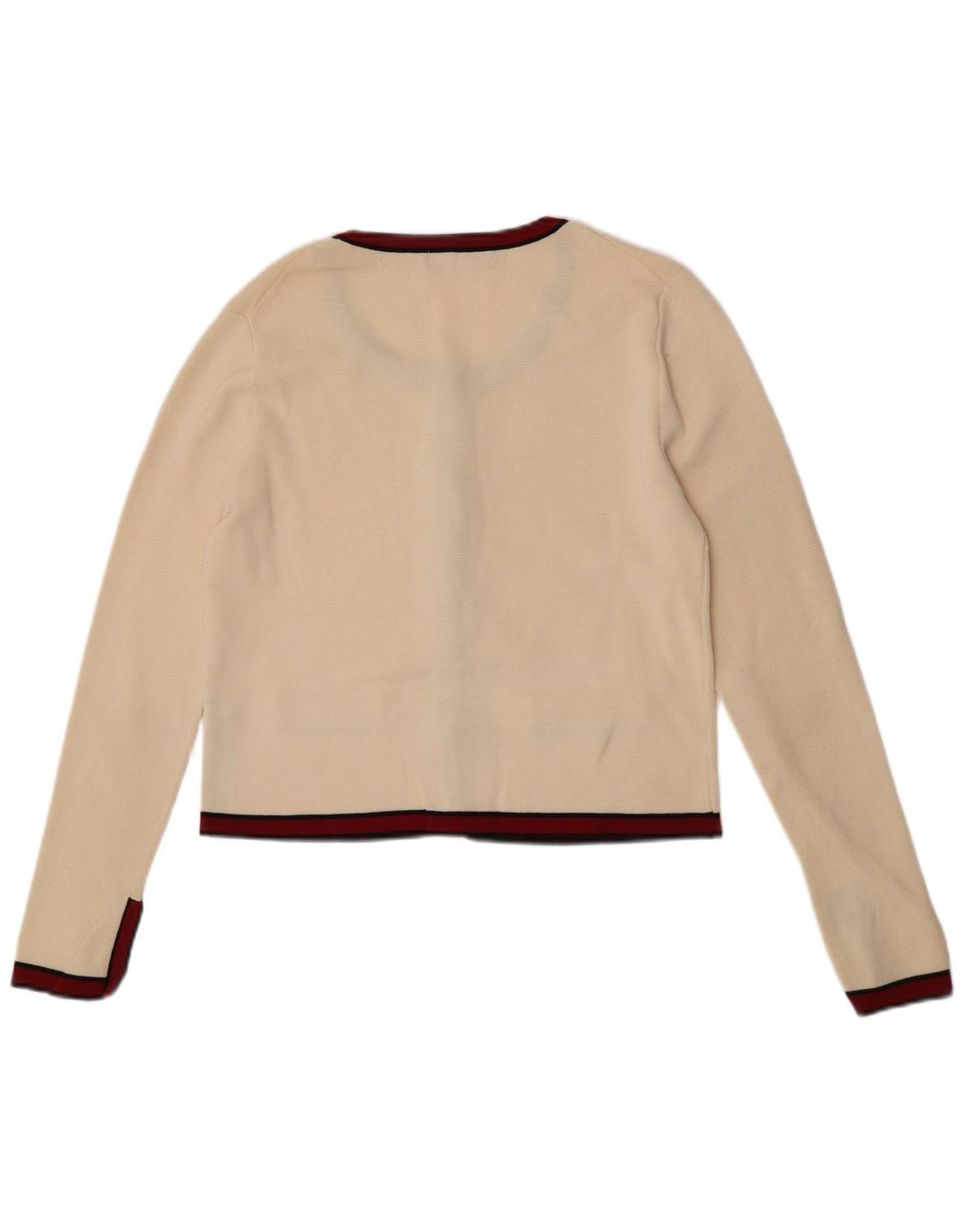 Pulover cardigan pentru femei Zara UK 12 Medium Off White