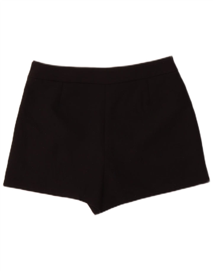 Pantaloni scurți casual pentru femei Zara Medium W28 Poliester negru