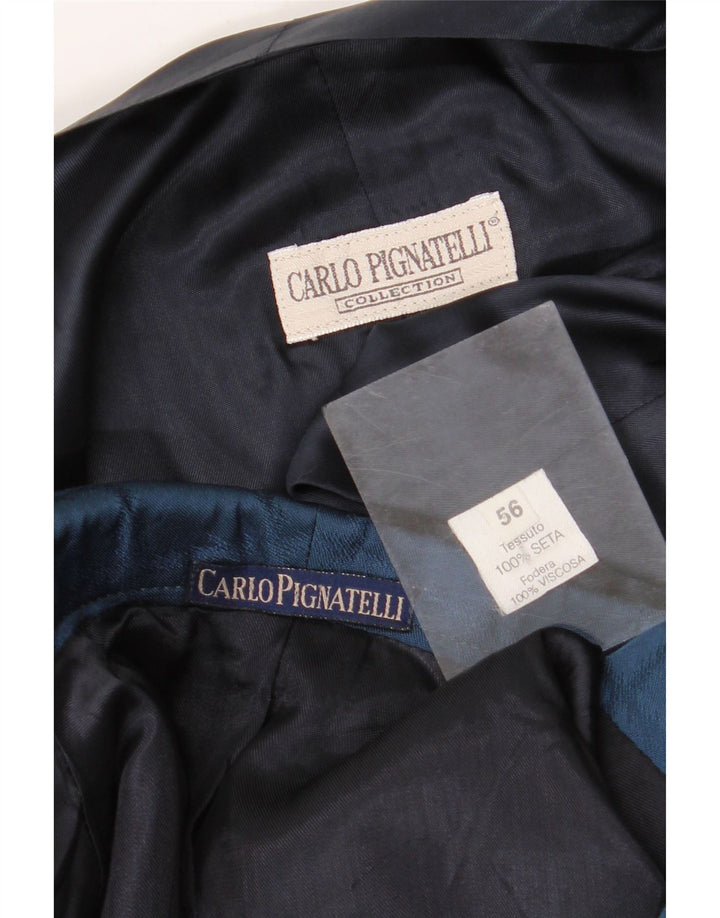 Carlo Pignatelli Set 2 piese pentru bărbați IT 56 3XL Blue Silk