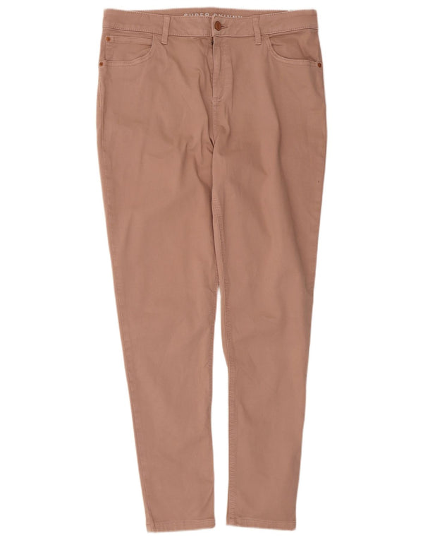 Pantaloni casual pentru femei Marks & Spencer UK 14 Large W32 L28 Pink