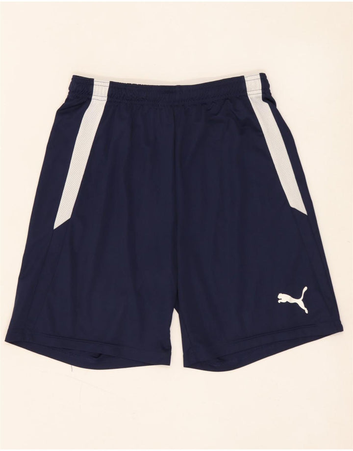 Pantaloni scurți sport PUMA pentru bărbați, medii, albastru bleumarin