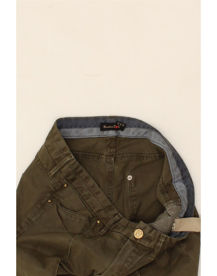 MASSIMO DUTTI Womens Slim Casual Trousers EU 38 Medium W30 L30  Khaki Vintage Massimo Dutti and Second-Hand Massimo Dutti from Messina Hembry 