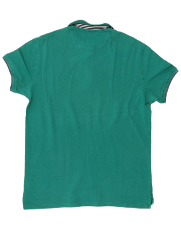 Cămașă polo Massimo Dutti pentru bărbați, XL, verde, bumbac