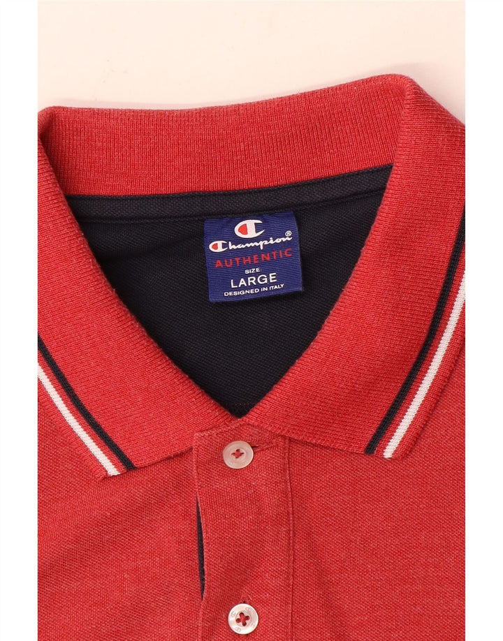 Tricou polo pentru bărbați Champion, roșu mare