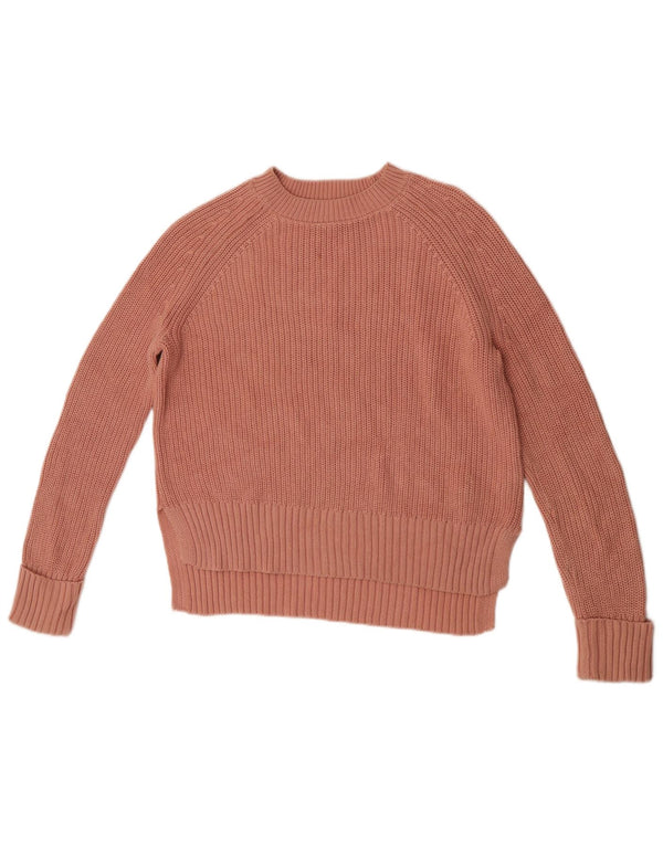Phase Eight Pulover supradimensionat pentru femei, cu gât de barcă, UK 6 XS, bumbac roz