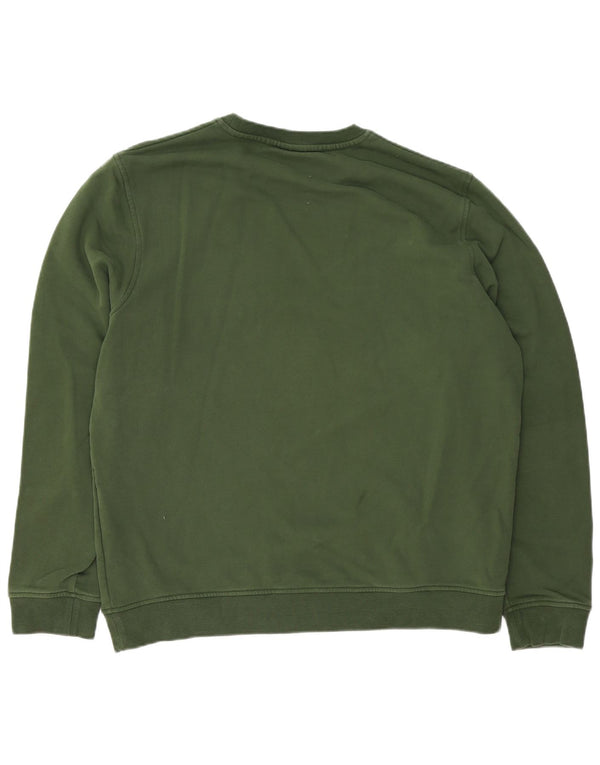BARBOUR Pulover grafic pentru bărbați, bumbac verde 2XL